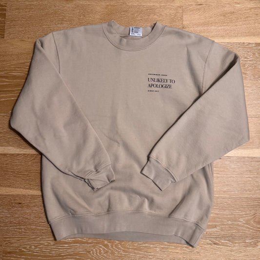 Unlikely To Apologize Graphic Sweatshirt