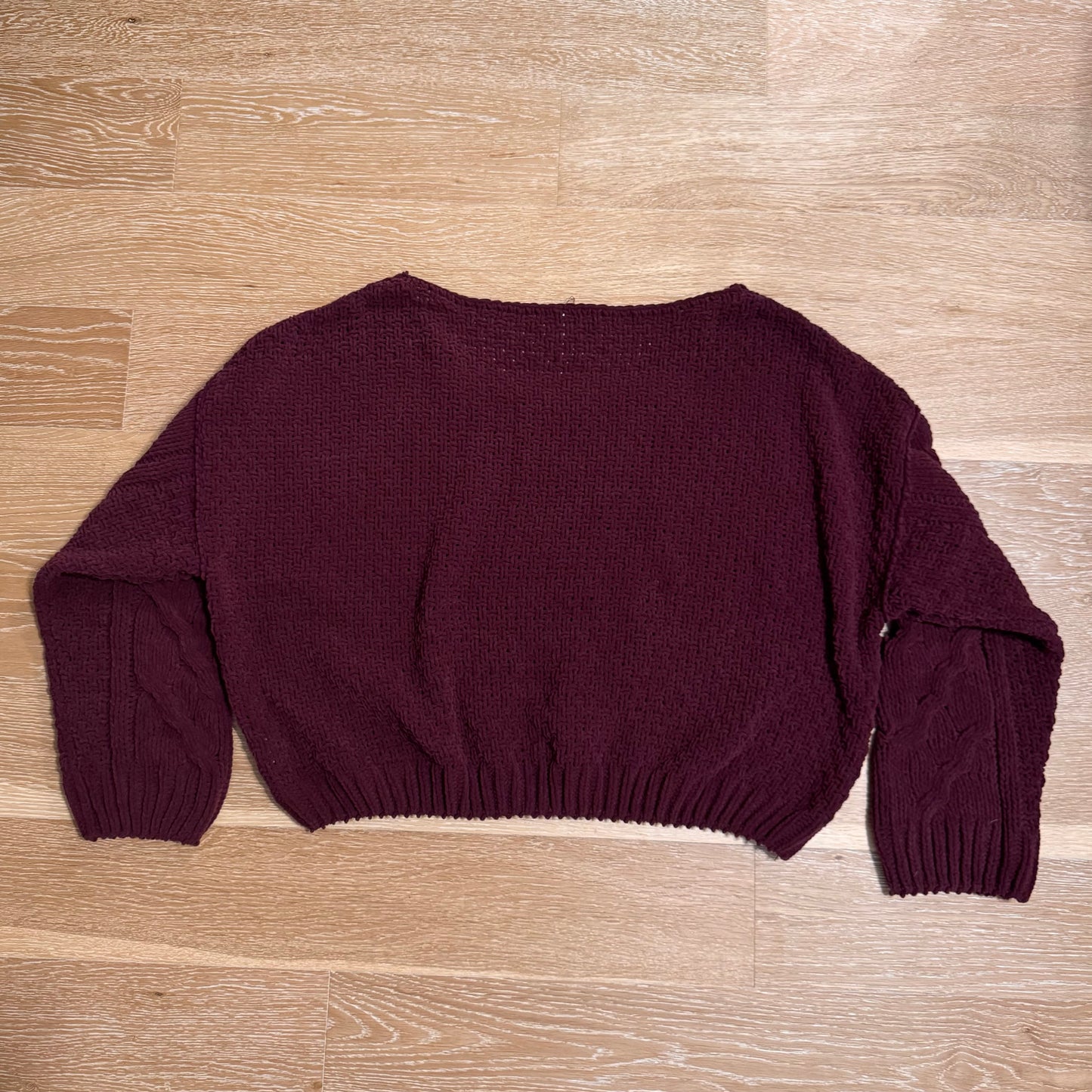 Oversized Cable Sweater