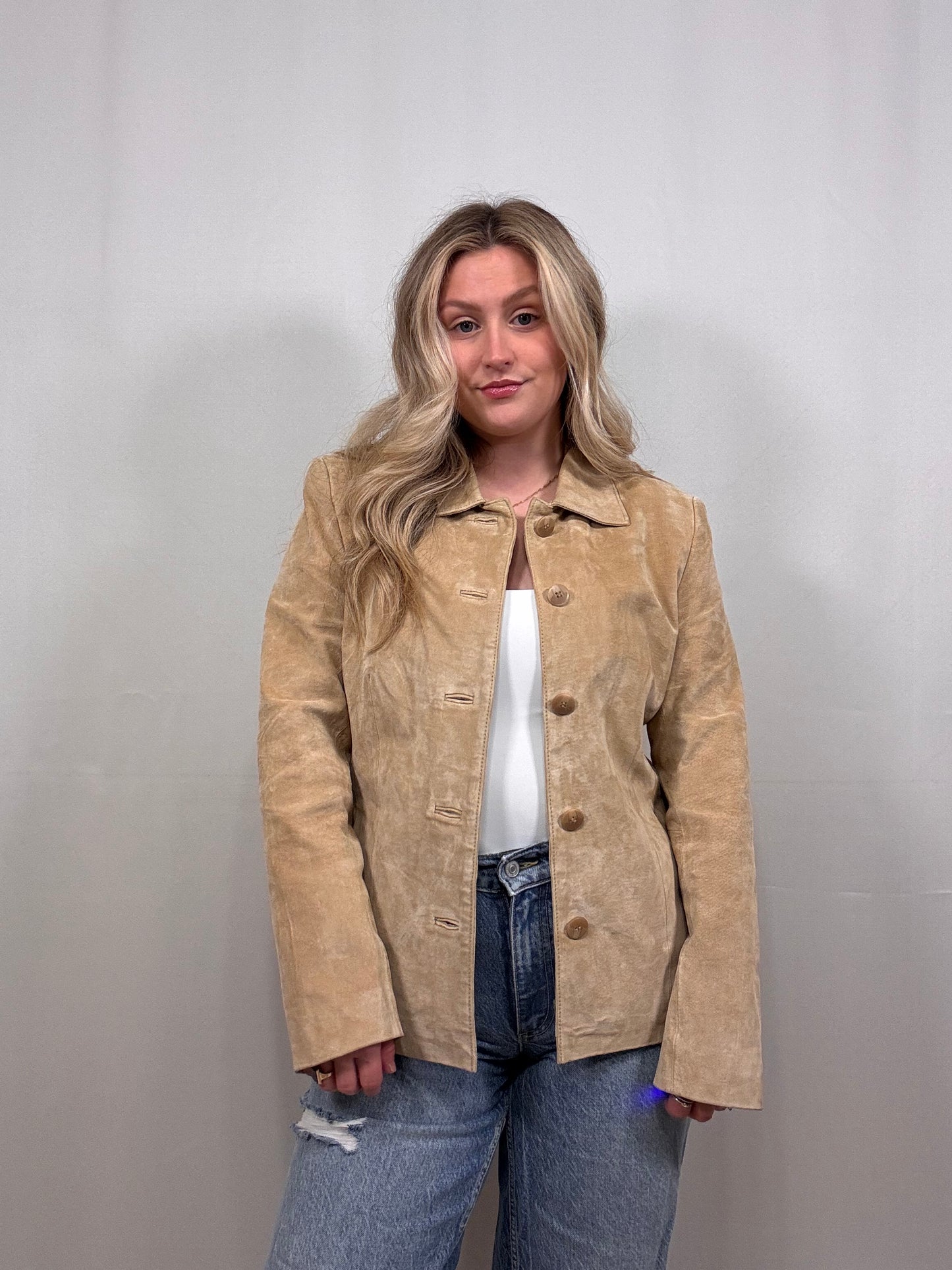 Tan Suede Jacket