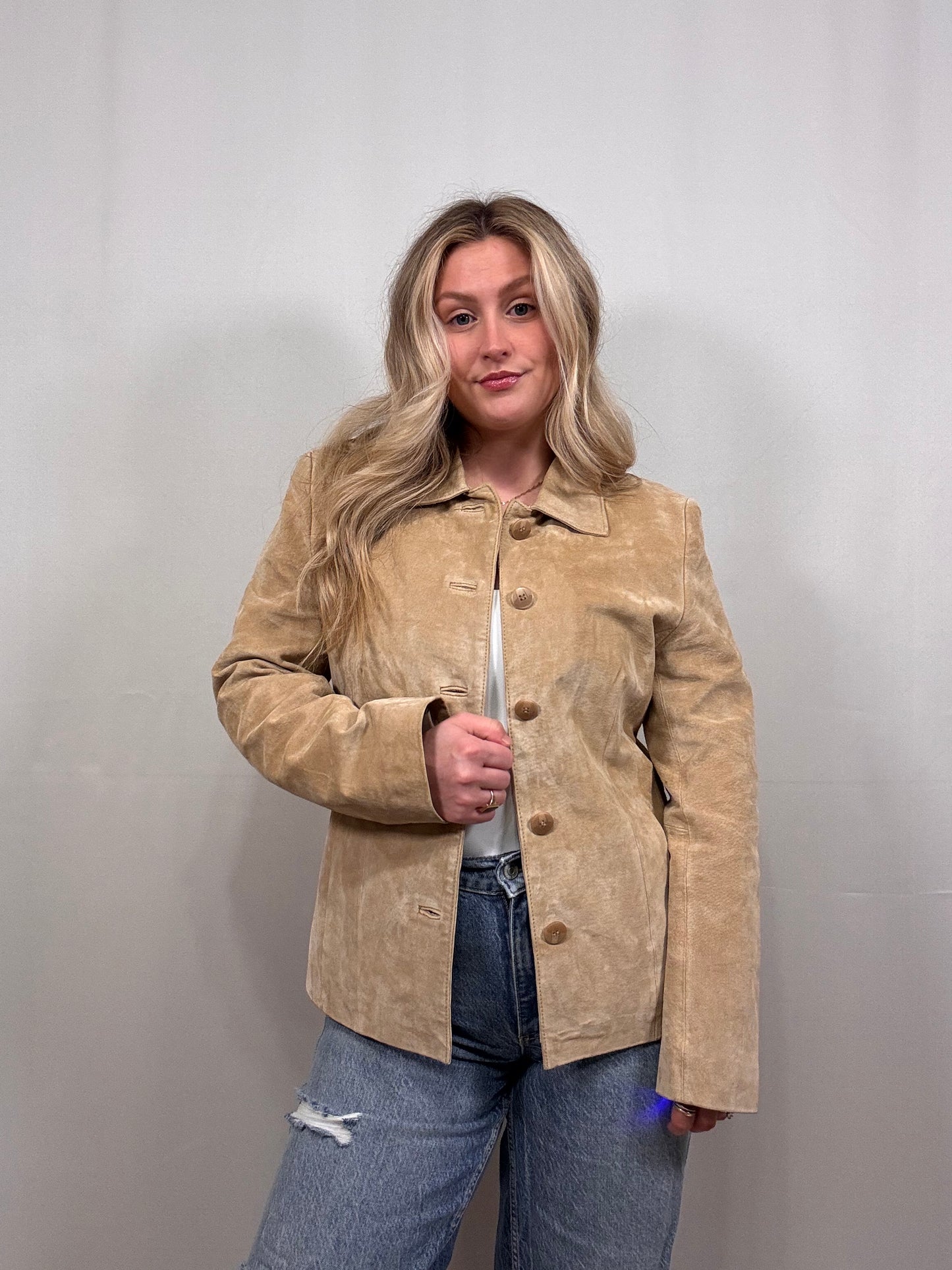 Tan Suede Jacket