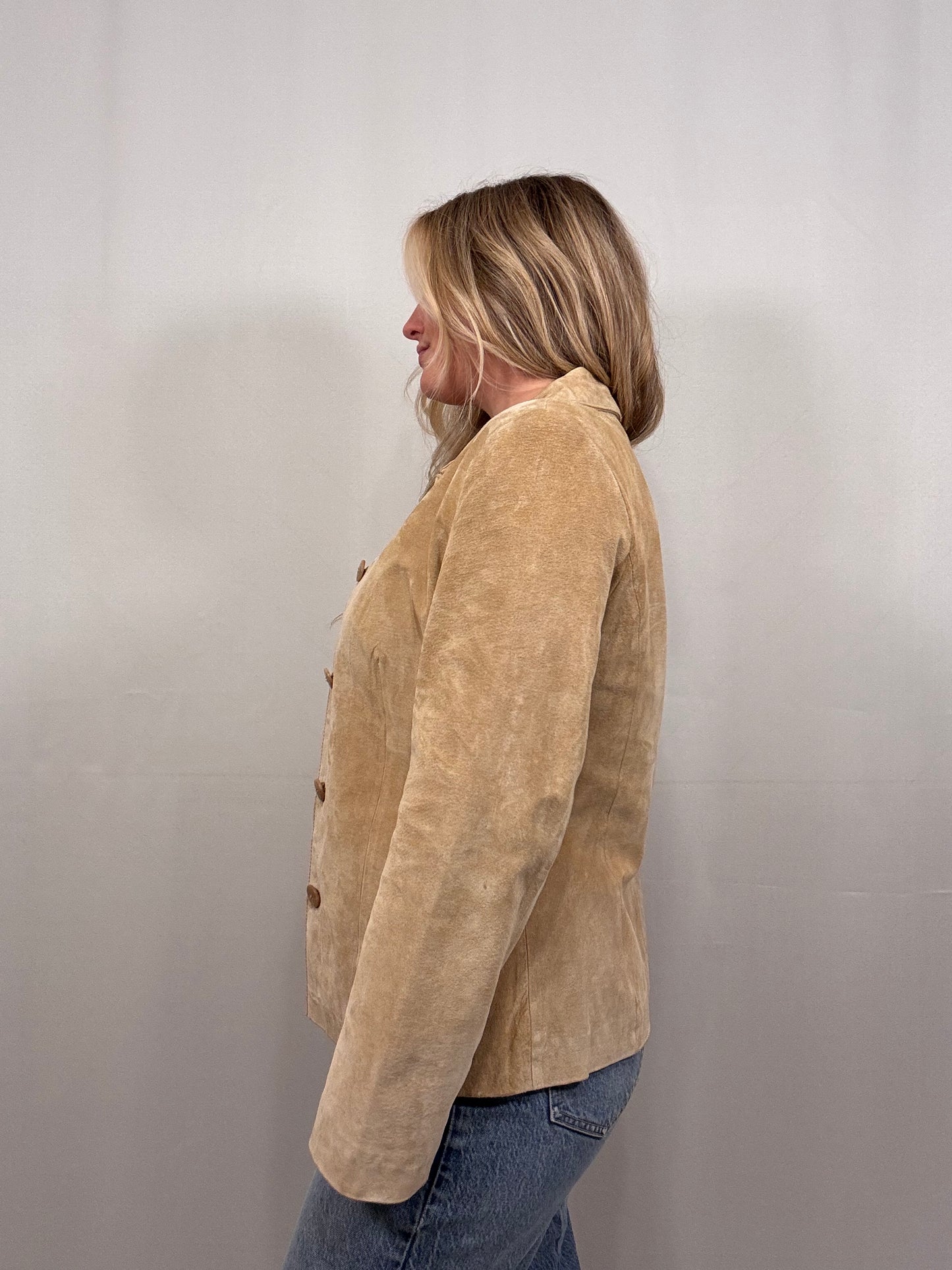 Tan Suede Jacket